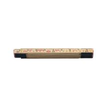 Hultafors Gliedermaßstab Birke 2mx17mm Natur Zoll/mm-teilung