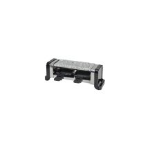 Service À Raclette / Gril /pierre - 350w - 2 Poêlons - 2 Spatules - Noir - Kitchenchef