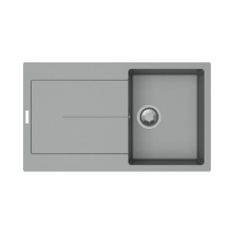 Enigma D100 Wannenspüle Und Abtropffläche Chroma