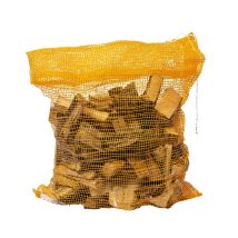 Flamino – Rete di legna da accensione 20L – Legno 100% resinoso – Accensione facile e veloce