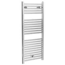 Scaldasalviette Termoarredo Cromato Dritto 1110 X 550 Mm