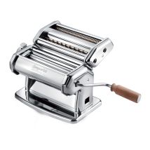 Imperia Nudelmaschine SP 150 – verchromter Stahl – Walzenbreite 150 mm – 6 verstellbare Stärken – für Tagliatelle und Fettuccine
