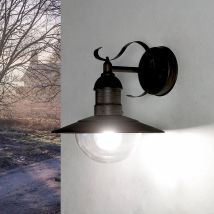 Außen Wandlampe Antik Gold Oslo Rustikal Wetterfest