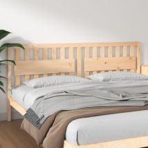 Cabecero Accesorio Para Dormir Mueble De Dormitorio 205,5 X 4 X 100 Cm Madera Maciza De Pino Tdl0206104