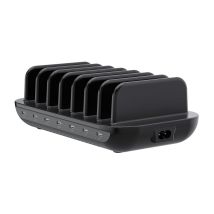 Cargador interior Conceptronic – 100 - 240 V – 20 V – 7 puertos USB Tipo C – Carga rápida – Protección sobreintensidad, sobretensión, cortocircuito