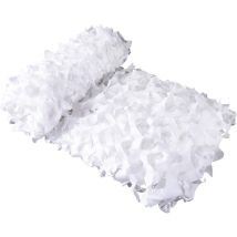 Rete Mimetica Bianca Rettangolare Ombra Vela Ombra Mimetica Design 3x4m Bianco