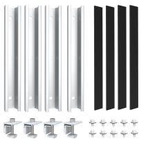 Nuasol - Fijación De Tejado Chapa Trapezoidal Para Paneles Solares Fotovoltaicos