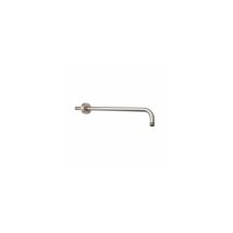 Bras De Douche Rond Dimensions : Blanc Mat 40 Cm