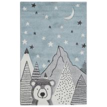 J&kids - Tapis À Courtes Mèches Pour Chambre D'Enfant Nordic 3 Multicolore 100x150