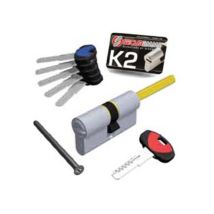 Securemme - Cilindro Sagomato Profilo Europeo 'k2' Codolo 1+5 Chiavi 0ck2 Serie 3200-q - Mm.30x35 (3200qcs30351x5)