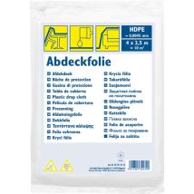 Película protectora HDPE 4 x 2.5 m – Superficie cubierta 10 m²