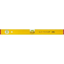 Stabila – 19168 – Livella Tipo 80 AS 100 cm in alluminio – Precisione ± 0,5 mm/m, 2 livelle – Utensileria