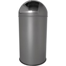 Recipiente para residuos automático de acero inoxidable – 50 litros – Trampilla oscilante – Diseño moderno