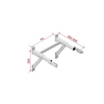 Hymer - Console Murale Réglable Pour Échelle À Crinoline - Longueur Déployée 0,4 M