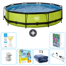 Exit-toys Piscina Exit Redonda - 360x76 Cm - 7-piezas S196
