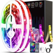 Stol - 30m Led Strip, Led Strip Controlled By App Remote Control, Bluetooth Bedroom Led, Led For Bedroom [energy Class A+]