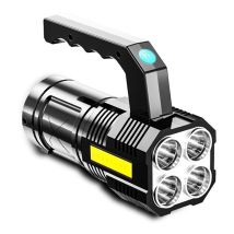 Rechargeable Camping Lantern, Led Flashlight Spotlight Lantern With, Camping Light