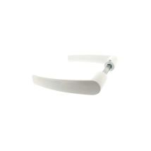 Sofoc - Manija De La Puerta De Doble Palanca, Cuadrada 6 Y 7 - Aluminio Blanco
