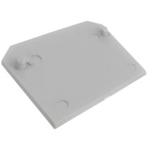Abschlussdeckel 31,5mm Länge 1,5mm Breite 40mm Höhe Grau