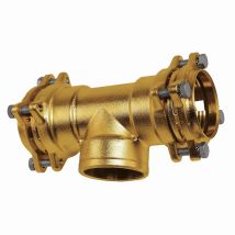 Arco – Te hembra de latón 75x2.1/2x75 – Presión nominal 16 bar – Compatible con tubos PEX