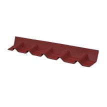 Onduline – Cumbrera remate final para techos adosados – 102 cm – 14 cm – 0,50 kg