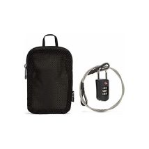 Pacsafe Prosafe 1000 Combination Lock With Steel Cable Black