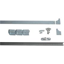 Hbs - Set Di Binari 80786 Dimensione Binario 45x8mm Sta Zincato 75 O 90mm Rl.betz