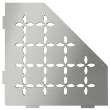 Schluter - Schlüter Ses2d5eb-e-s2 Ablage Floral 75x195x195x75mm Edelstahl Gebürstet