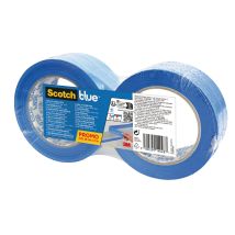 2 Lots De 2 Rubans De Masquage Multi-surfaces Scotchblue , 48 Mm X 41 M, Soit 4 Rouleaux/emballage, 100% Pefc, Sgsch-pefc-coc-110078
