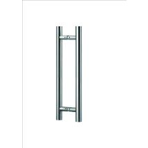 Blindomax - Coppia Di Bastoni Da Mare In Acciaio Inox 304 Maniglia Dritta Ø38 L.1800 Asse 1500mm Inox Import - 696