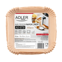 Papiereinsatz Für Airfryer 16 Cm Adler Ad6731
