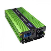 Spannungswandler Qoltec 51942 1000 W Reine Sinuswelle Aluminium