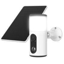 Cámara De Vigilancia,exterior,solar,anran,2k 3mp,con Visión Nocturna En Color,detección Humana,alertas,compatible Con Alexa,wifi 2.4ghz-1unidad