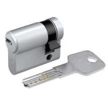 Basi Bm Cylindre De Porte/cylindre De Serrure Avec Clé Réversible, Système De Fermeture Identique, Combinable Librement, Protect
