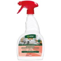 Disinfettante sanitario Le Vrai, 750 ml – Disincrostante per apparecchi sanitari – Formula biotecnologica – Elimina il 99,99% germi