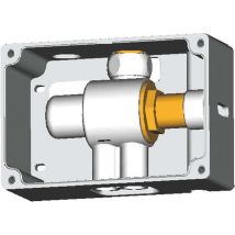 Ideal Standard Ceraplus - Caja De Conexión Termostática Para La Mezcla De Temperaturas (universal Para Su Uso Con Todas Los Grifos De Sensores), 