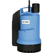 Homa Tauchpumpe C250WE 550 W 8 m 12000 L/h IP X8 10 m Kabel Schmutzwasserpumpe