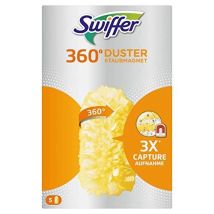 Toallitas De Recambio Swiffer Dust Magnet 360°, 5 Unidades, (amarillo) 8001090380401