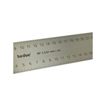 Hedue Tischler-Set A031 – Tischlerwinkel 300 mm – Gehrmaß Nussbaum – Schmiege Nussbaum 30 cm – Präzise Messwerkzeuge