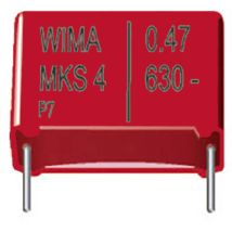 Wima Mks4o141007e00kssd 1 Pz. Condensatori A Film Mks Radiale 1 Μf 1000 V/dc 10 % 37.5 Mm (l X L X A) 41.5 X 17 X 29 Mm