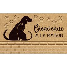 Tapis Coco Pets Thermo Presse Envers Pvc 45x75cm