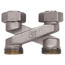 Herz - Kreuzungsstück G3/4' 40mm Rohrmittelabstand 1300444
