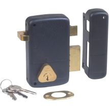 Cisa Einzelschloss Stahl Schwarz Sicherheit