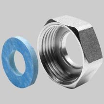 Dado Ridotto In Ottone Per Tubo Csst - Dn 12x-g 3/4 Acqua