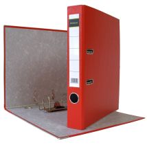 400 X Akten-ordner Pp A4 50 Mm Rot Kunststoff Archiv Büroordner Ringordner