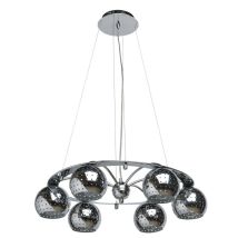 Mw-light - 1120206 - Techno Pendant Lamp 6 X 60w E14 750x550mm - Chrome