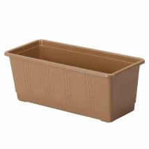Blumenkasten Standard – 100 cm x 17,5 cm – terracotta – Kunststoff – rechteckig – 14,5 cm – 16,5 L