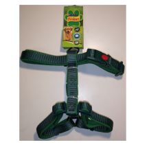 Extra-Soft Green Dog Harness – Size ML – Nylon, Metal, Plastic – Friskies