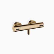 Miscelatore termostatico per doccia Dornbracht – Finitura metallica – Ø 70 mm – Passo 150 mm ± 13 mm