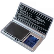 Pesola – Taschenwaage Professionell LCD Touchscreen 200 g – 0,01 g Teilung – 1:20000 Auflösung – 130 g Gewicht